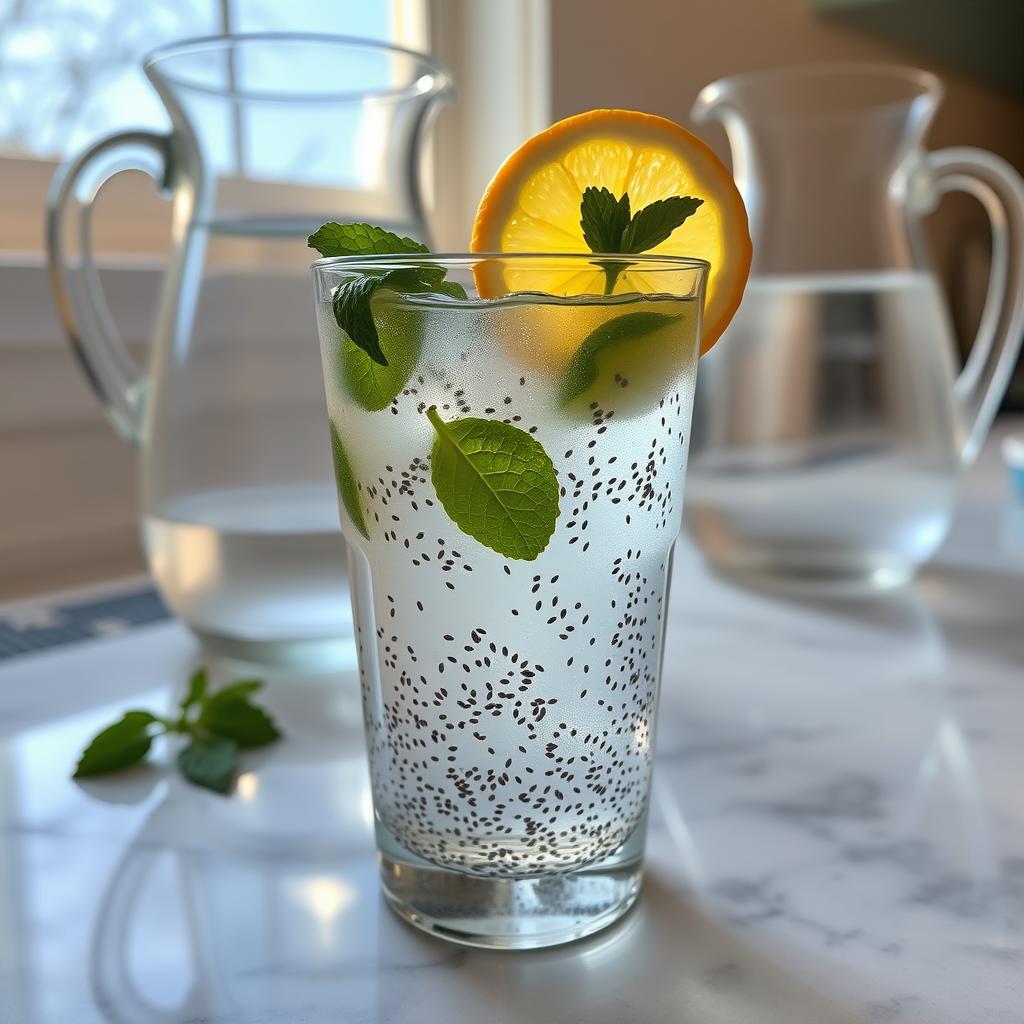 How to Make Chia Seed Water