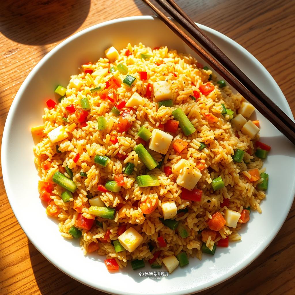 Cut and Stir into Fried Rice