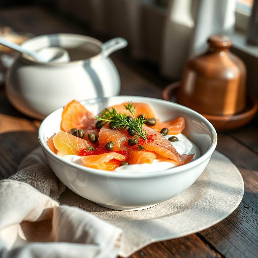 Spotlight on Smoked Salmon and Greek Yogurt: The Perfect Savory Duo