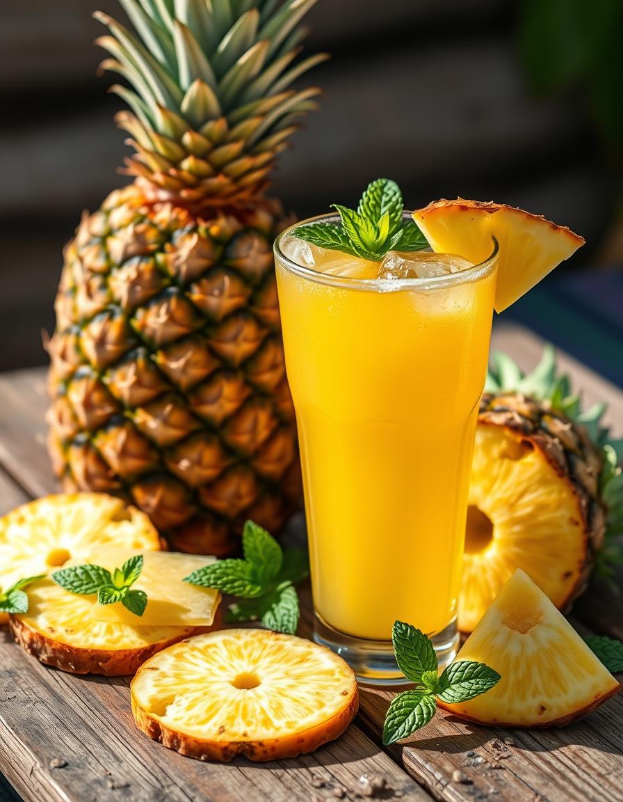 A Refreshing Drink That Helps With Pineapple-Fueled Weight Loss