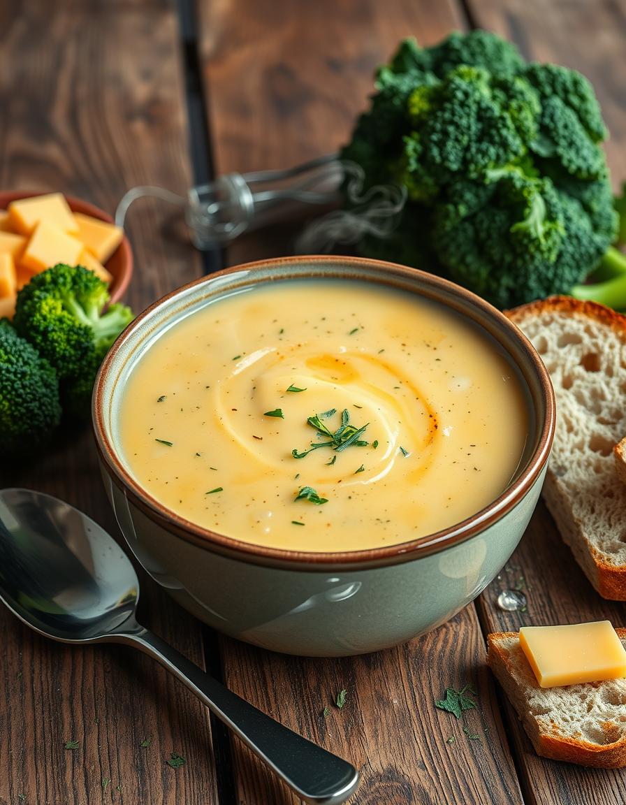 Broccoli Cheddar Soup Nutrition Calories and Health Profile